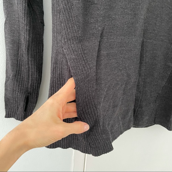 LULULEMON Sweat And Savasana Sweater Heather Grey8 - Picture 12 of 14